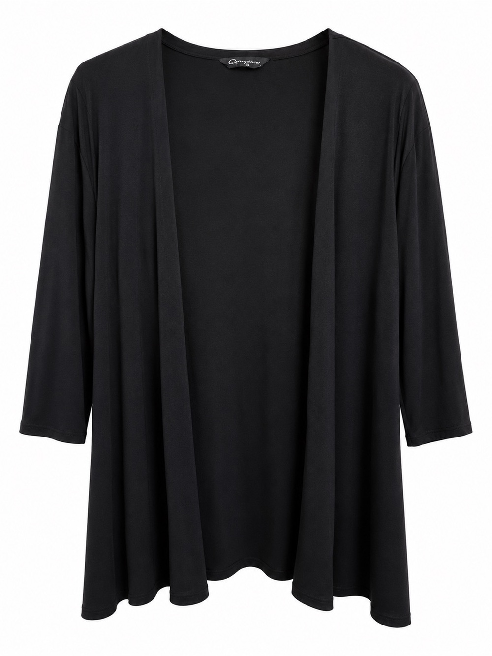 Croft & Barrow Black Open-Front Women’s Cardigan